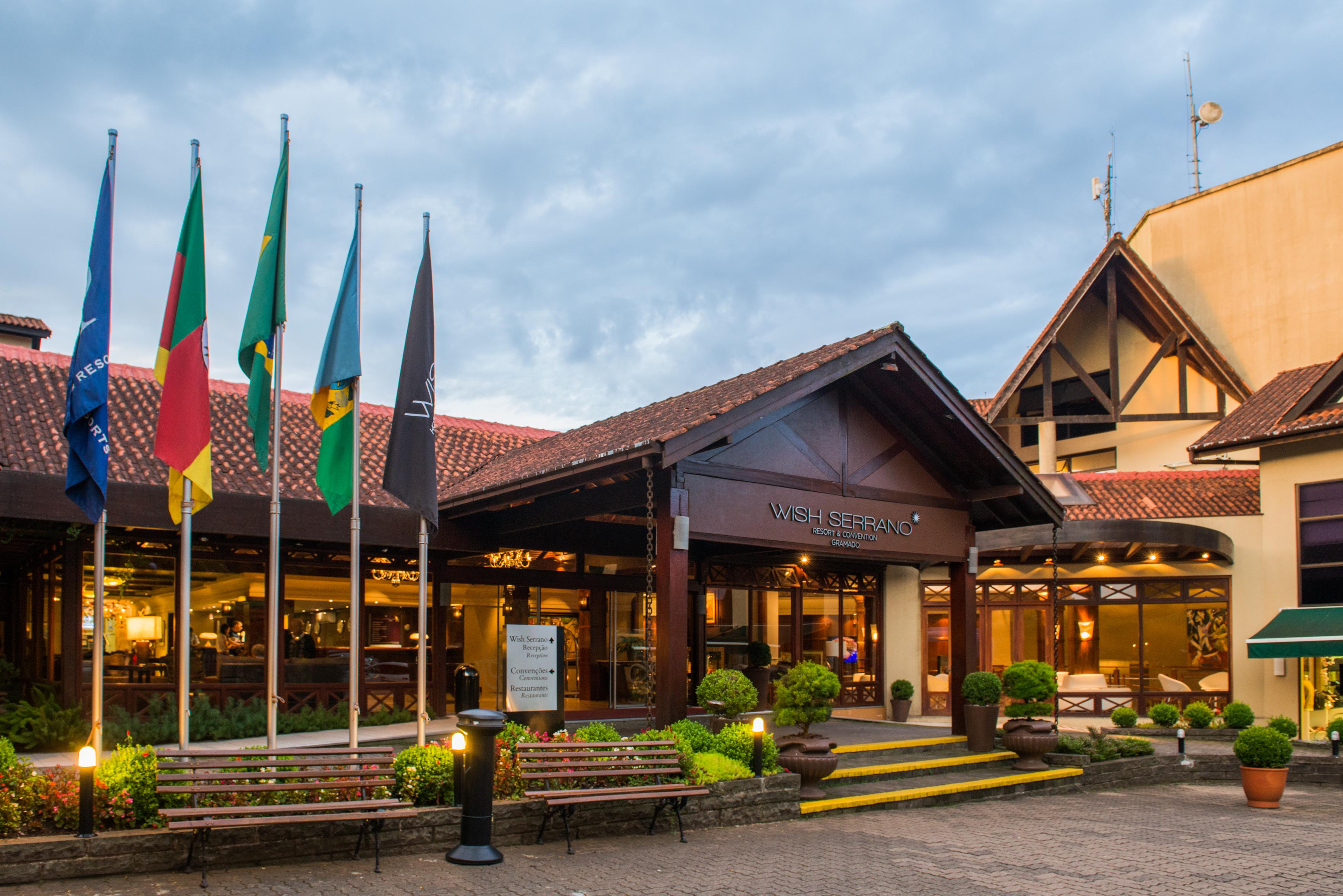 Wish Serrano Resort Gramado Exterior photo The entrance of the hotel